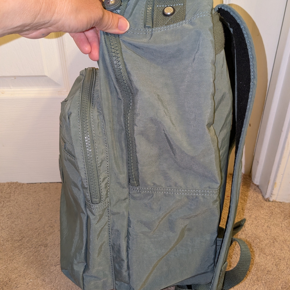 Kipling Olive Backpack - Picture 4 of 12